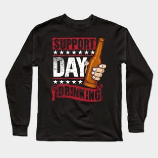 Funny Franklin Beer Design Long Sleeve T-Shirt